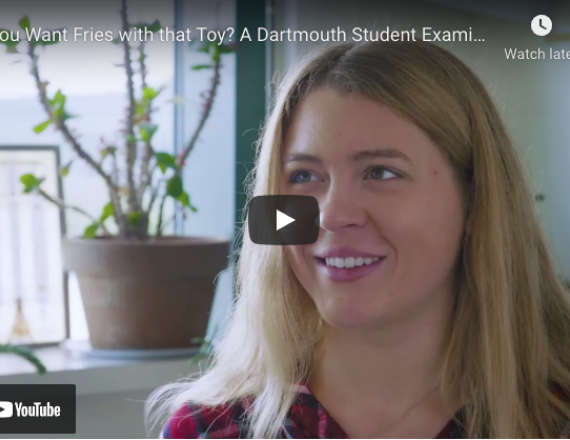Hannah Utter, Dartmouth Class of 2021. Video still