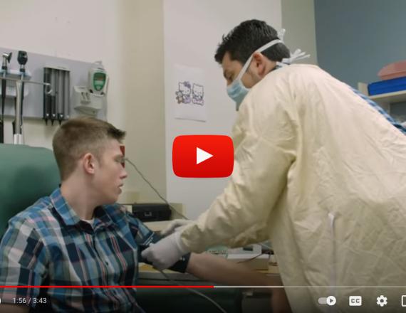 Dartmouth College undergraduate Sam Neff fights cystic fibrosis