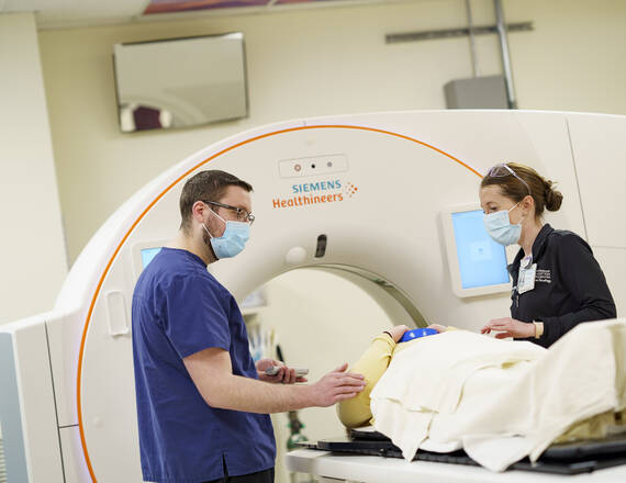 Lung cancer screening tests are quick and easy. Using a low-dose computed tomography (LDCT) scanner, clinicians take detailed pictures (or scans) of your lungs in under 2 minutes.