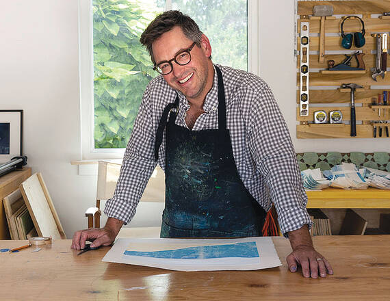 Jesse Blanchard was born at just 24 weeks in 1974. He was one of the first babies in the early neonatal intensive care unit (NICU) at Mary Hitchcock Memorial Hospital in Hanover, N.H. Now, he’s an artist living in New Mexico.