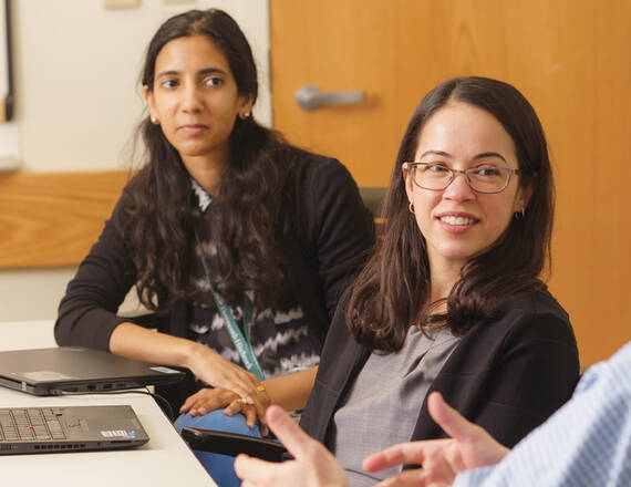 “Hampstead Hospital will be an important part of our comprehensive system of care,” says Jennifer McLaren, MD, DFAACAP, FEL ’10, RES ’08 (middle), section chief of child and adolescent psychiatry at Dartmouth Health and the medical director of the New Hampshire Bureau of Developmental Services.