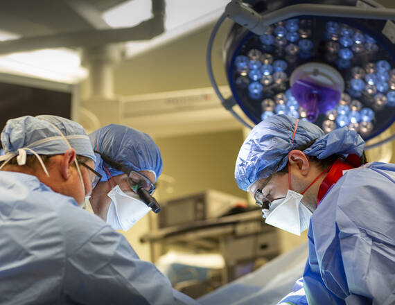 Orthopaedic Surgeons in an operating room
