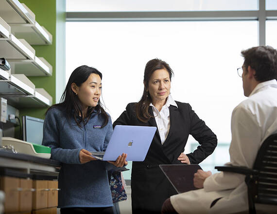 People in a lab